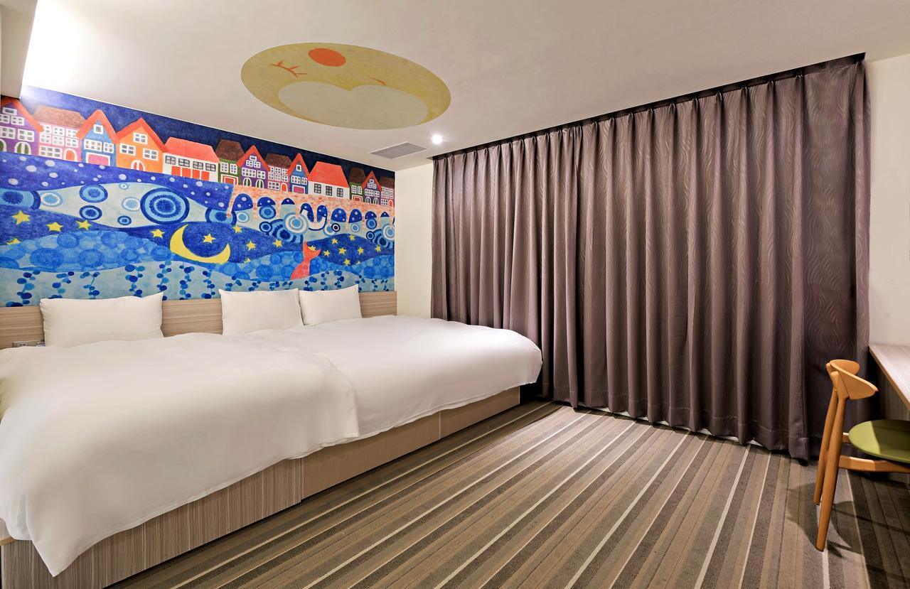 Whoops Hotel Tchaj-čung Exteriér fotografie